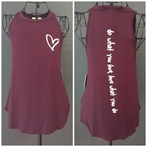 NWT French Pastry Flowing Sleeveless Top